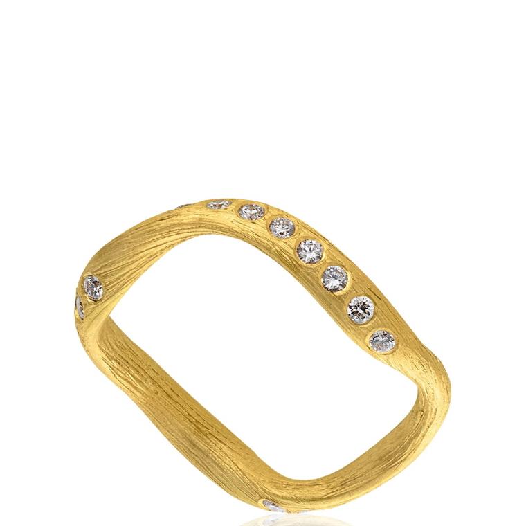 Dulong Vega Ring M. 34 Brillanter, 18K Guld